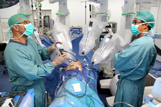 Lung cancer surgery conducted at Vall d'Hebrón hospital